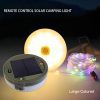 Solar Camping Light Large Colored