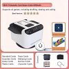 white auto card dealer with caller