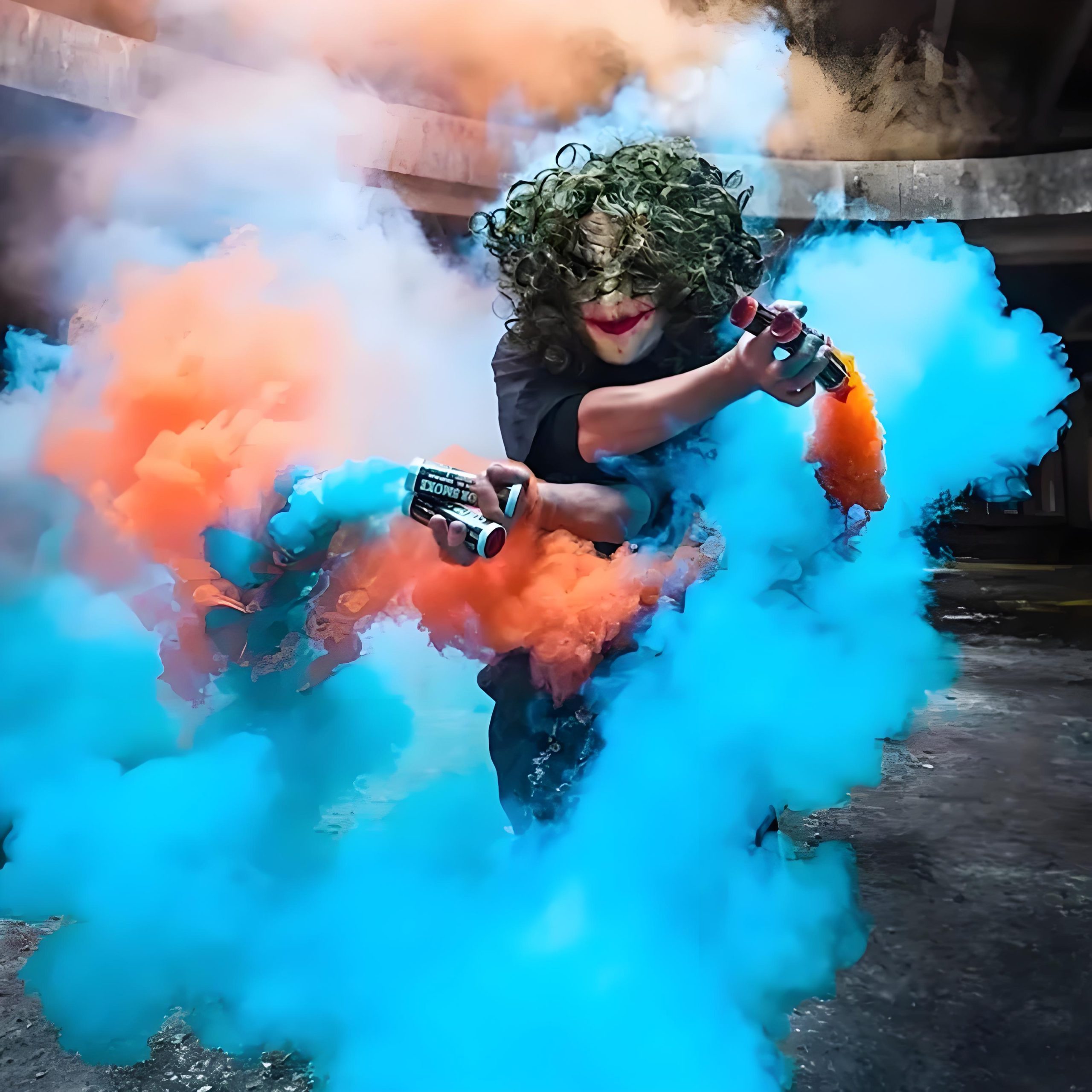 color powder stick