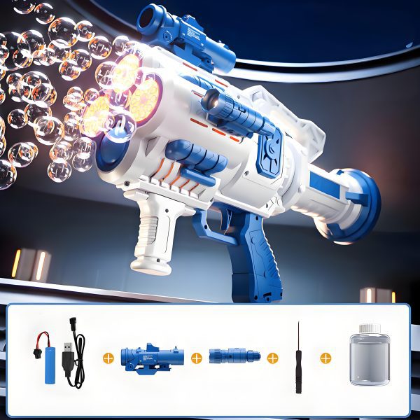 30 hole bubble gun blue