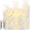led candles white