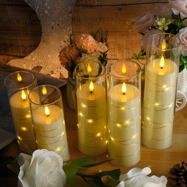 led candles with timer