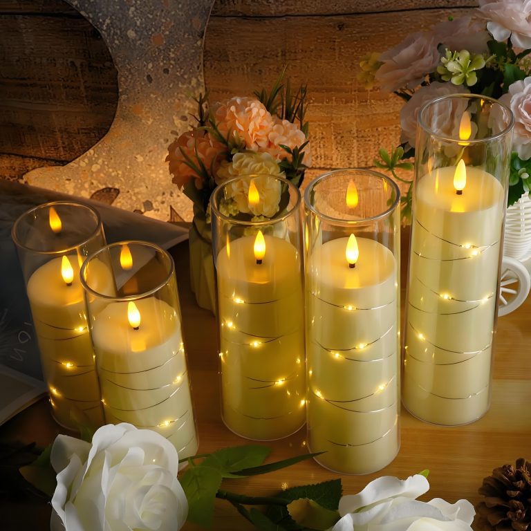 led candles with timer