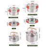 outdoor camping cookware set