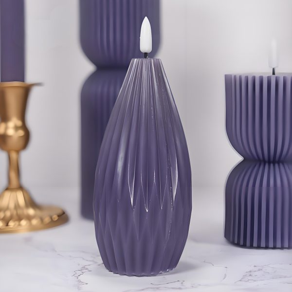 purple candles
