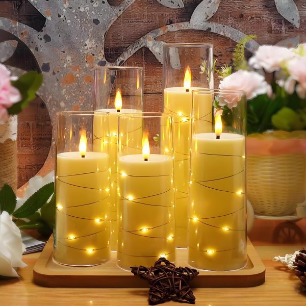 star string led candles