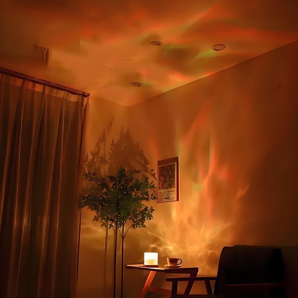water wave ambiance light