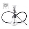 silver hookah