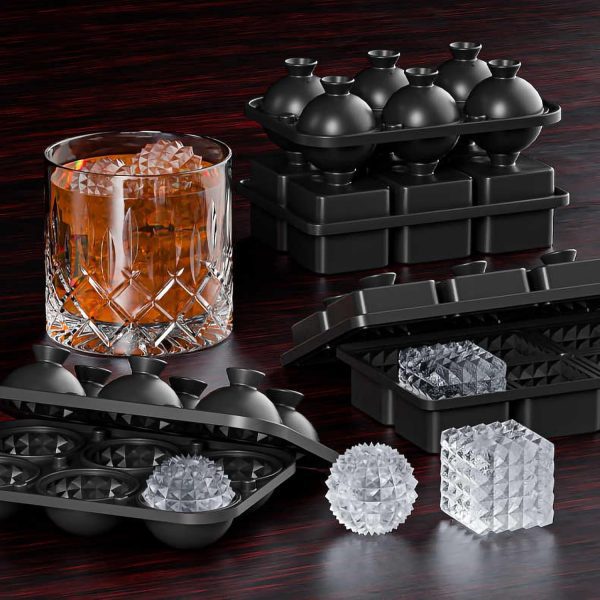 6-Cavity Ice Ball Maker