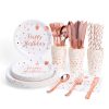 White Rose Gold Balloon