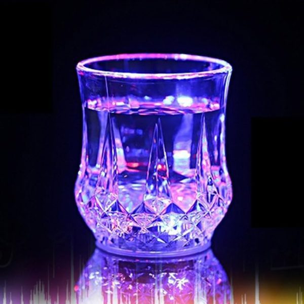 led glow wine cup