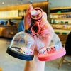 lucky dice cup keychain