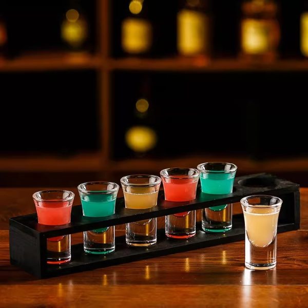 rainbow glass shot