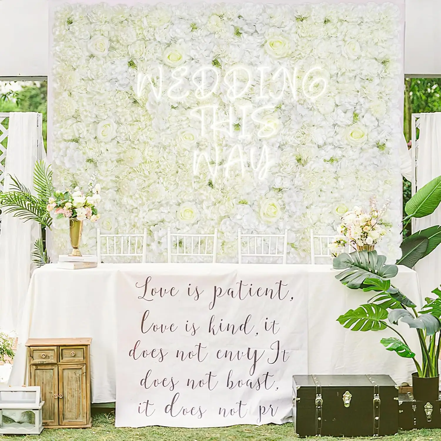 3d Flower Backdrop
