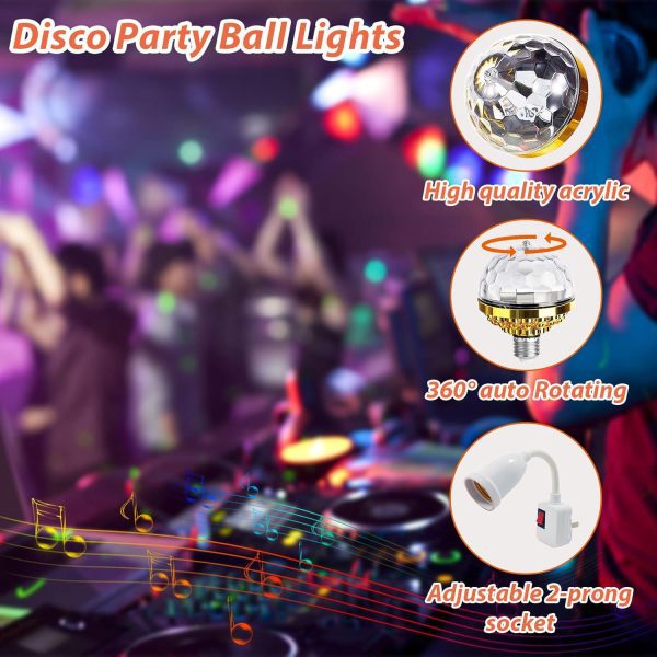 Colorful Disco Ball Bulb