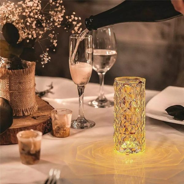 Led Rose Table Lamp