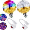 Plug In Disco Light Bulb