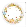 disposable plates for Thanksgiving
