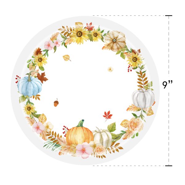 disposable plates for Thanksgiving