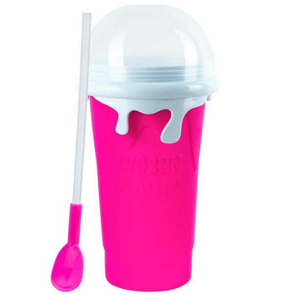 rose red slushy cup