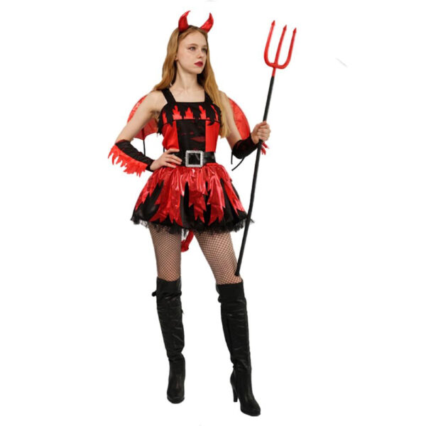 Adult Red Vampire Costume