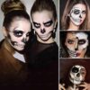 Halloween Black And White Face Paint