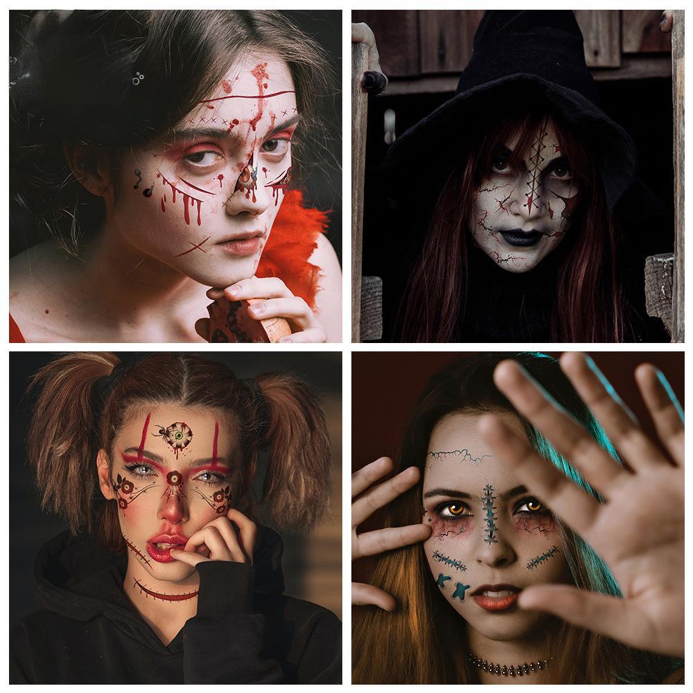 Fake Wound Face Decals