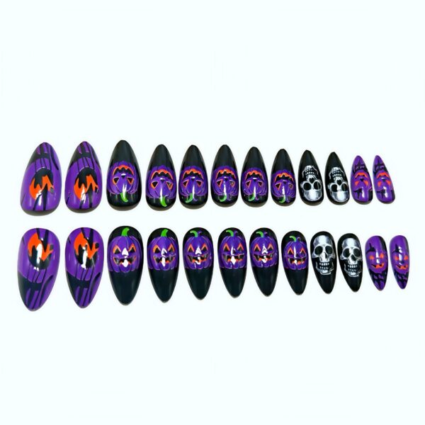 Festive False Nails