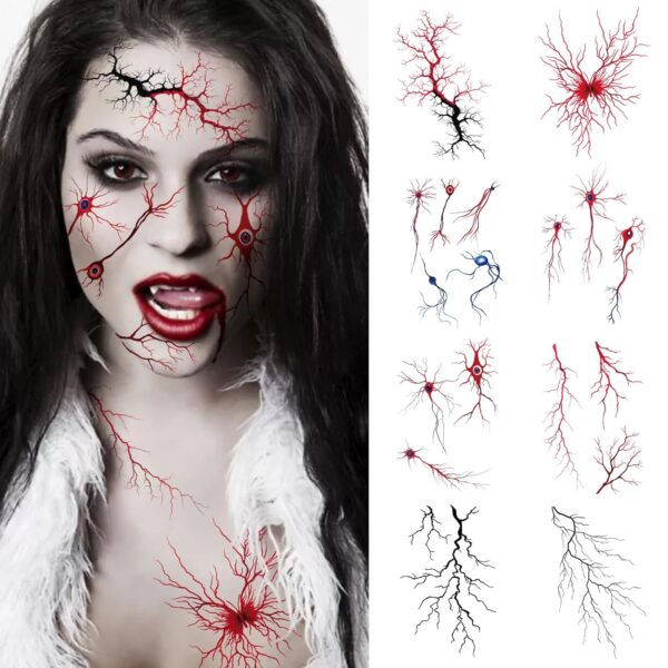 Horror Makeup Stickers,