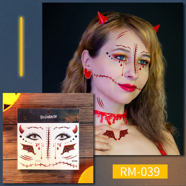 Scar Tattoo Stickers
