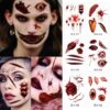 Scary Face Stickers