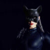 Catwoman Half Face Mask