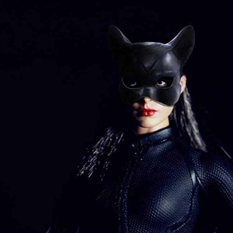 Catwoman Half Face Mask