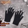 Gold Glitter Nail Costume Accessory,