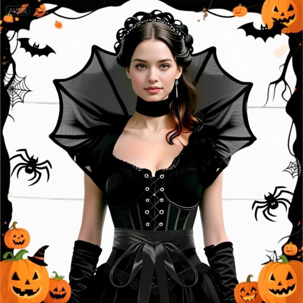 Gothic Bat Wing Cloak