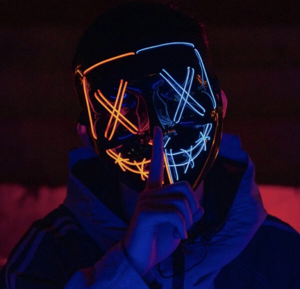 Halloween Light Up Mask