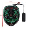 Flashing El Wire Mask
