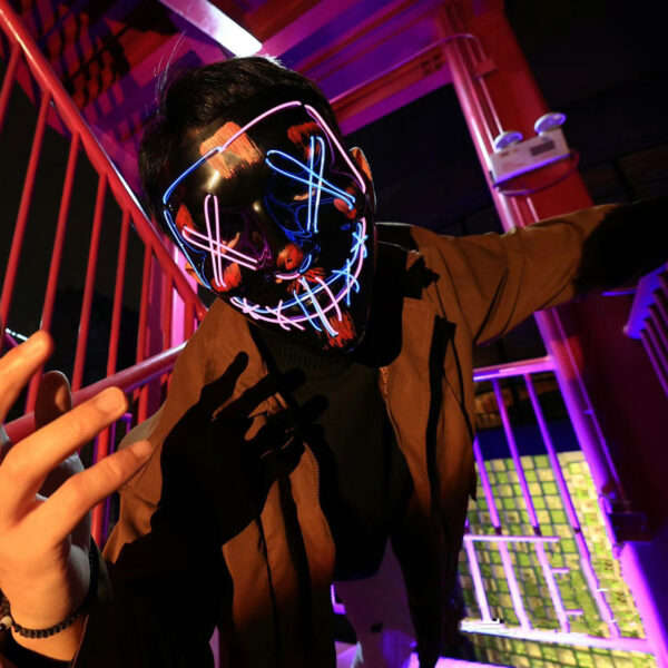 Glowing Cosplay Mask
