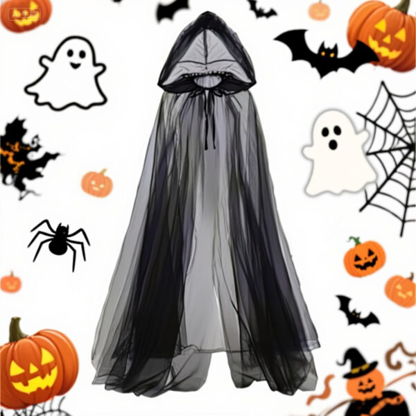 Gothic Bridal Cloak