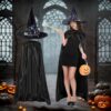 Witch Hat And Cape Set,