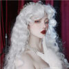 Women’s White Gypsy Rose Long Wig