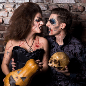 Halloween makeup tattoos