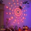 Halloween Decorations Spider Web Lights