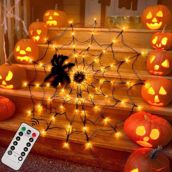 Spider Web Light For Yard