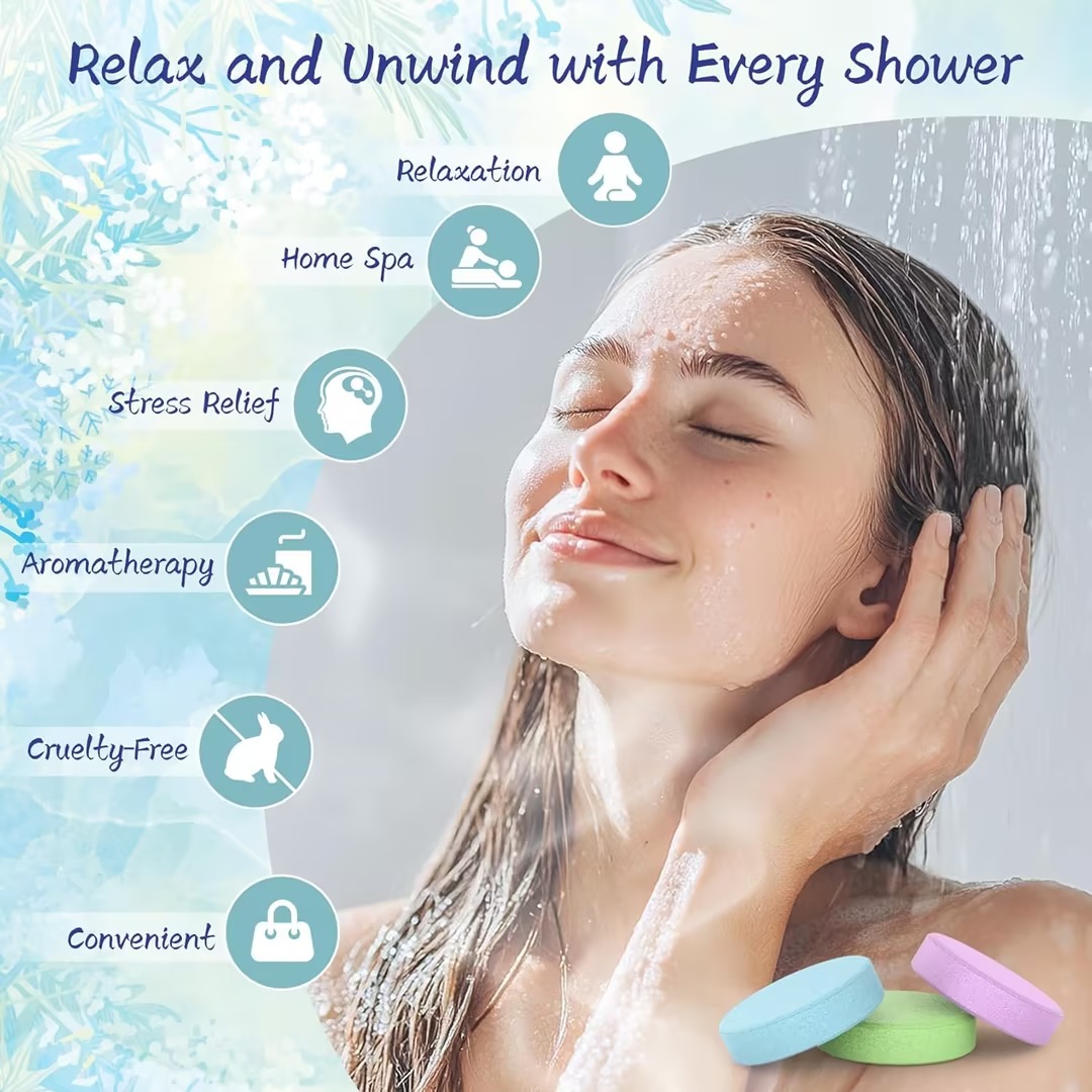 shower steamers aromatherapy