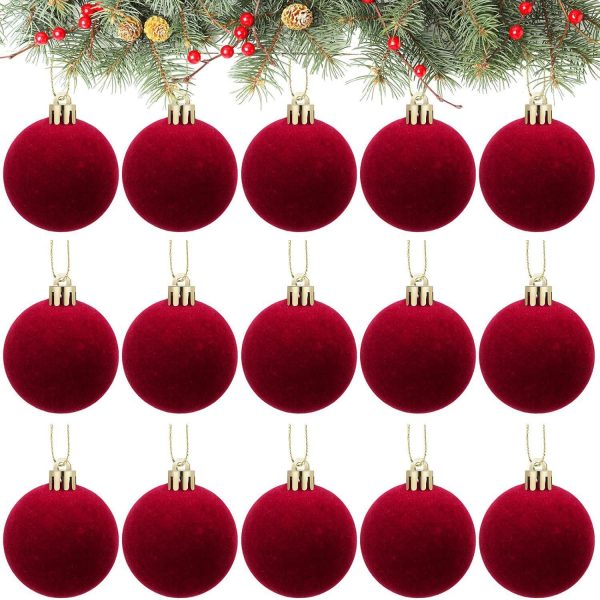 Burgundy Chrismas Ball