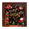 Charming Cartoon Santa Christmas Window Sticker