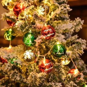 Christmas Ball String Light Decoration
