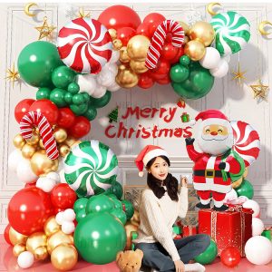 Christmas And New Year Balloon Set
