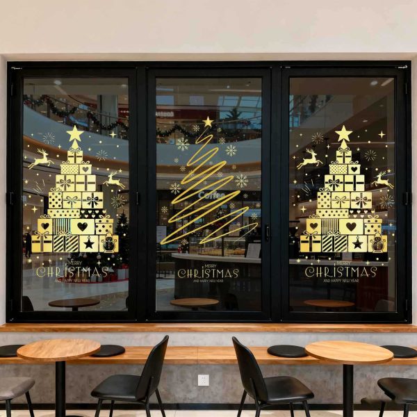 Christmas Window Deca